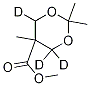 2,2,5-Trimethyl-1,3-dioxane-5-carboxylic acid methyl ester-d3 Structure,1189460-82-9Structure