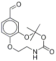 N-tert-boc-2-(4-formyl-2-methoxyphenoxy)ethylamine-d3 Structure,1189481-50-2Structure