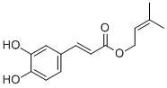 (2E)-3-(3,4-dihydroxyphenyl)-2-propenoic acid 3-methyl-2-buten-1-yl ester Structure,118971-61-2Structure