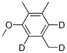 1-Methoxy-2,3,5-trimethylbenzene-d3 Structure,1189725-66-3Structure