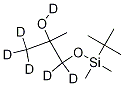 1-[(Tert-butyldimethylsilyl)oxy]-2-methyl-2-propanol-d6 Structure,1189732-27-1Structure