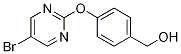 [4-(5-Bromopyrimidin-2-yloxy)phenyl]methanol Structure,1189734-03-9Structure