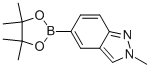 2-Methyl-2h-indazole-5-boronic acid pinacol ester Structure,1189746-27-7Structure