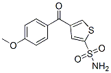 4-(4-Methoxybenzoyl)-2-thiophenesulfonamide Structure,118976-97-9Structure