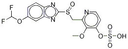 O-去甲基泮托拉唑O-硫酸鹽結構式_1189856-53-8結構式