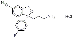 Rac didemethyl citalopram-d6 hydrochloride Structure,1189865-88-0Structure