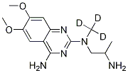 N-(4-amino-6,7-dimethoxyquinazol-2-yl)-n-methyl-d3-propylenediamine Structure,1189922-32-4Structure