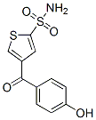 4-(4-Hydroxybenzoyl)-2-thiophenesulfonamide Structure,118993-57-0Structure