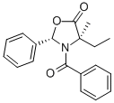 (2S,4r)-3-苯甲?；?4-乙基-4-甲基-2-苯基噁唑啉-5-酮結(jié)構(gòu)式_118995-18-9結(jié)構(gòu)式