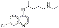 Desethyl chloroquine-d4 Structure,1189971-72-9Structure