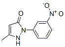 3-Methyl-1-(3-nitrophenyl)-5-pyrazolone Structure,119-16-4Structure