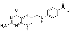 4-[(2-Amino-4-oxo-1h-pteridin-6-yl)methylamino]benzoic acid Structure,119-24-4Structure