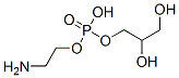 2-Aminoethyl 2,3-dihydroxypropyl hydrogen phosphate Structure,1190-00-7Structure