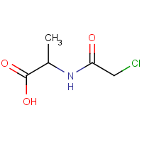 N-(2-chloroacetyl)alanine Structure,1190-32-5Structure