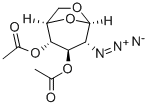 1,6-Anhydro-2-azido-2-deoxy-beta-d-glucopyranose-3,4-diacetate Structure,119005-80-0Structure