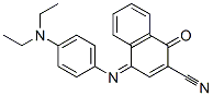 4-(4-Diethylaminophenylimino)-1-oxo-1,4-dihydronaphthalene-2-carbonitrile Structure,119006-66-5Structure