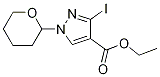 Ethyl 3-iodo-1-(oxan-2-yl)-1h-pyrazole-4-carboxylate Structure,1190060-37-7Structure