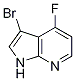 3-Bromo-4-fluoro-7-azaindole Structure,1190320-00-3Structure