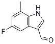 5-Fluoro-7-methylindole-3-carboxaldehyde Structure,1190321-22-2Structure