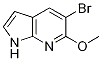 5-Bromo-6-methoxy-7-azaindole Structure,1190321-63-1Structure