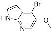 4-Bromo-5-methoxy-1h-pyrrolo[2,3-b]pyridine Structure,1190321-71-1Structure