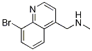 1-(8-Bromoquinolin-4-yl)-n-methylmethanamine Structure,1190322-58-7Structure