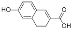 6-Hydroxy-3,4-dihydronaphthalene-2-carboxylicacid Structure,119034-95-6Structure