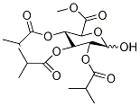 Methyl 2,3,4-tri-o-isobutyryl-d-glucopyranuronate Structure,1190403-86-1Structure