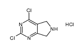 2,4-Dichloro-6,7-dihydro-5h-pyrrolo[3,4-d]pyrimidine hydrochloride Structure,1190927-74-2Structure