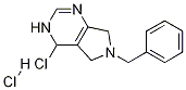 4-Chloro-6,7-dihydro-6-(phenylmethyl)-5h-pyrrolo[3,4-d]pyrimidine hydrochloride Structure,1190927-80-0Structure