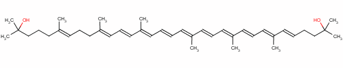 Hydroxyspheroidene Structure,1191-20-4Structure