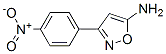 3-(4-Nitro-phenyl)-isoxazol-5-ylamine Structure,119162-48-0Structure