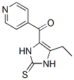 Methanone, (5-ethyl-2,3-dihydro-2-thioxo-1h-imidazol-4-yl)-4-pyridinyl- Structure,119193-62-3Structure