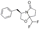 (3R)-3-benzyl-7a-(difluoromethyl)tetrahydropyrrolo[2,1-b]oxa-zol-5(6h)-one Structure,1191936-75-0Structure