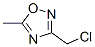 3-(Chloromethyl)-5-methyl-1,2,4-oxadiazole Structure,1192-80-9Structure