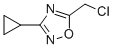 5-(Chloromethyl)-3-cyclopropyl-1,2,4-oxadiazole Structure,119223-01-7Structure