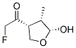 Ethanone, 2-fluoro-1-(tetrahydro-5-hydroxy-4-methyl-3-furanyl)-, (3alpha,4alpha,5alpha)-(9ci) Structure,119232-95-0Structure