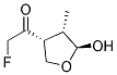 Ethanone, 2-fluoro-1-(tetrahydro-5-hydroxy-4-methyl-3-furanyl)-, (3alpha,4alpha,5beta)-(9ci) Structure,119232-96-1Structure