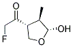 Ethanone, 2-fluoro-1-(tetrahydro-5-hydroxy-4-methyl-3-furanyl)-, (3alpha,4beta,5alpha)-(9ci) Structure,119232-97-2Structure