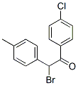 2-Bromo-1-(4-chlorophenyl)-2-(4-methylphenyl)ethan-1-one Structure,119267-79-7Structure