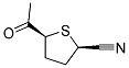 2-Thiophenecarbonitrile, 5-acetyltetrahydro-, cis-(9ci) Structure,119292-52-3Structure