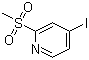 4-Iodo-2-(methylsulfonyl)pyridine Structure,1193244-95-9Structure