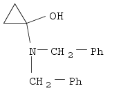 1-(Dibenzylamino)cyclopropanol Structure,119326-94-2Structure