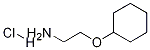 2-(Cyclohexyloxy)ethylamine hydrochloride Structure,1193387-70-0Structure