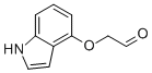 2-(1H-indol-4-yloxy)acetaldehyde Structure,119373-62-5Structure