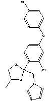 Difenoconazole Structure,119446-68-3Structure