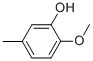 2-Methoxy-5-methylphenol Structure,1195-09-1Structure