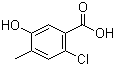 2-Chloro-5-hydroxy-4-methylbenzoic acid Structure,1195344-56-9Structure