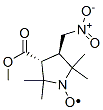 trans-3-Methoxycarbonyl-2,2,5,5-Tetramethyl-4-Nitromethyl-Pyrrolidin-1-Oxyl Structure,119580-75-5Structure