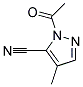 Pyrazole-5-carbonitrile, 1-acetyl-4-methyl-(7ci,8ci) Structure,1196-15-2Structure